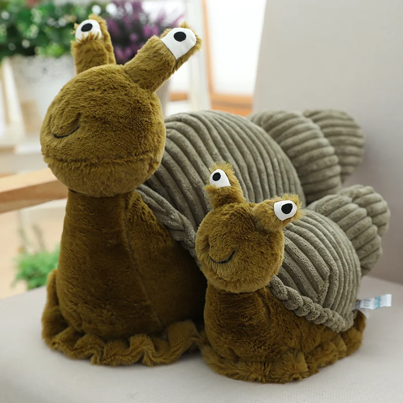 1pc 28/40cm Cartoon 3D Cute Turbo Plush Toy Stuffed Animal Toys Cool Turbo Speed Snail Plush Toys For Kid Birthday Gift