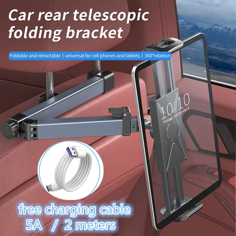 

Telescopic Car Pillow Phone Holder Tablet Rotating Car Seat Stand Headrest Bracket for Phone Tablet Tool Accessories Support