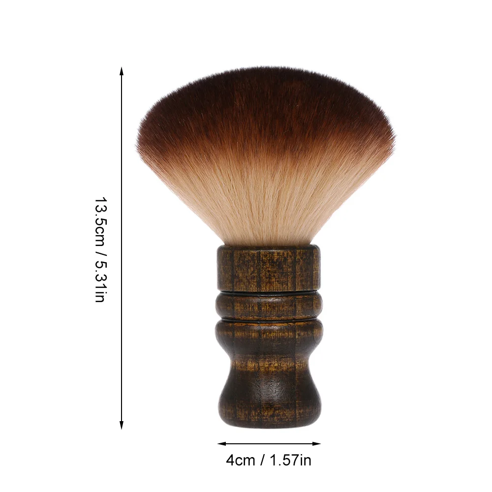 Soft Barber Neck Face Duster Brush Cleaning Hairbrush Hair Sweep Brush Salon Household Hair Cleaning Brush Nylon Hair neck brush