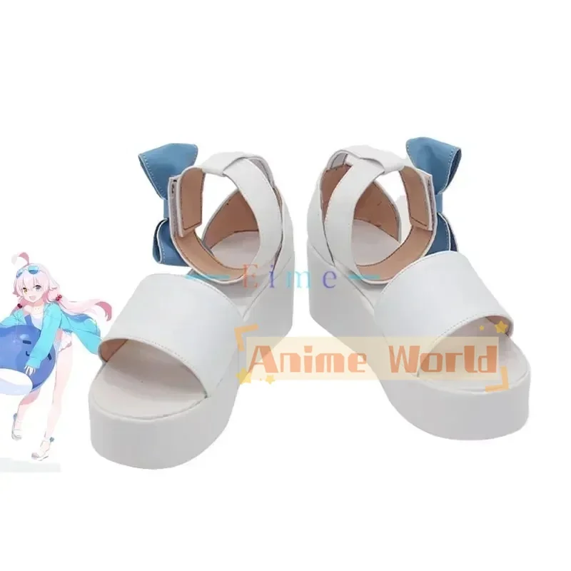 

Game Blue Archive TAKANASHI HOSHINO Cosplay Shoes PU Leather Shoes Halloween Carnival Boots Cosplay Prop Custom Made