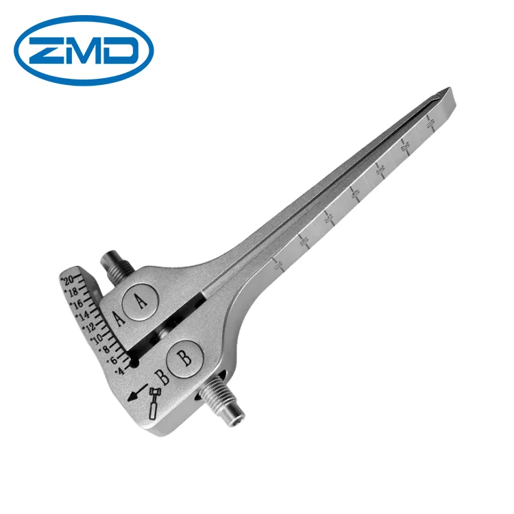 

ZMD surgical instruments/orthopedic instrument angle ruler for osteotomy