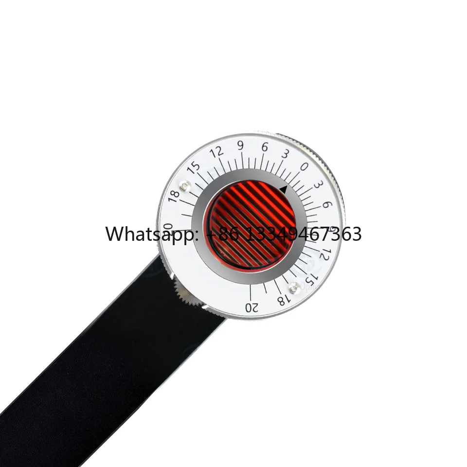 Esotropia Detector Meter Malus Bar Rotating Prism Stereo Eye Position Checker for Strabismus