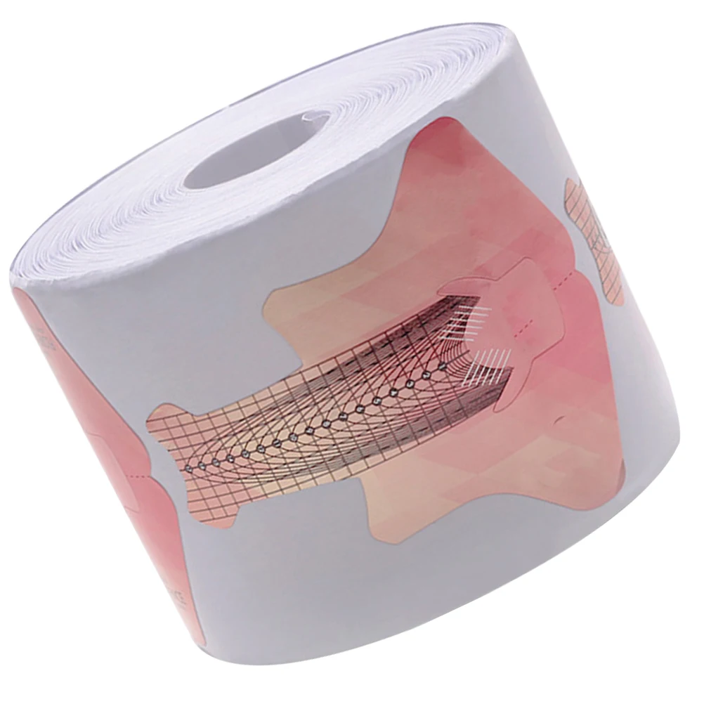 

Nail Extension Forms Nail Art Guide Sticker Manicure Supply DIY Tools Easy Apply Remove Home Salon Use Manicure Supply