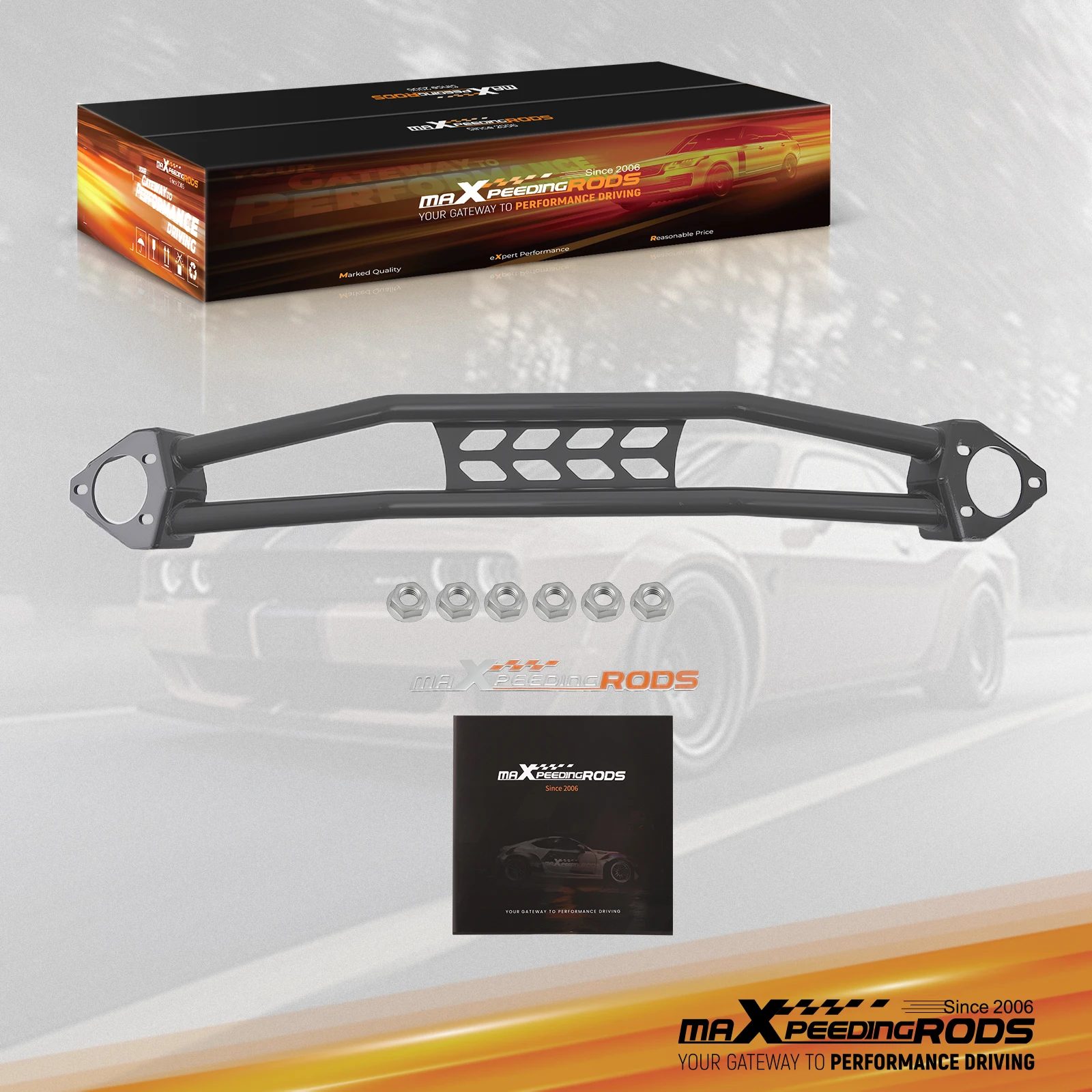 Upper Strut Tower Brace Bar for Chrysler 300 5.7L Hemi 2011-2024 New Kit