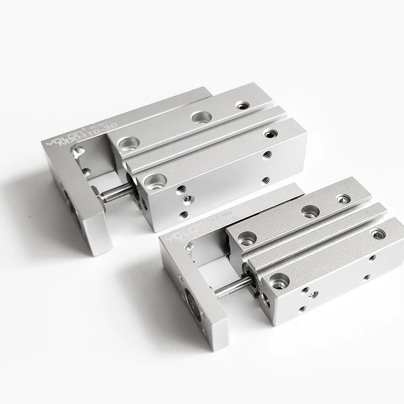 

aluminium alloy double acting compact sliding table pneumatic cylinder