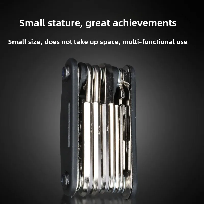 New Practical 16-in-1 Bicycle Repair Tool Set Wrench Socket Mountain Bike Accessories