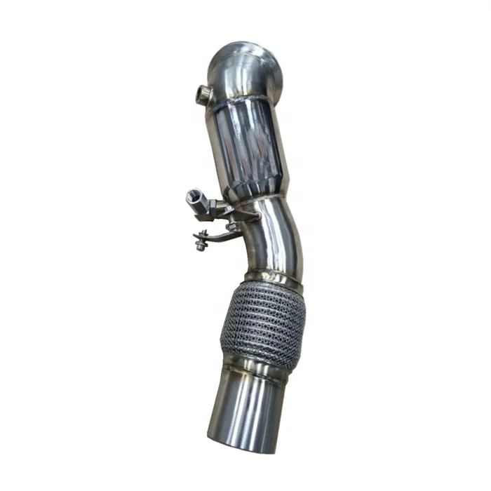 Stainless Steel Down Pipe With Catalytic Converter For BMW F30