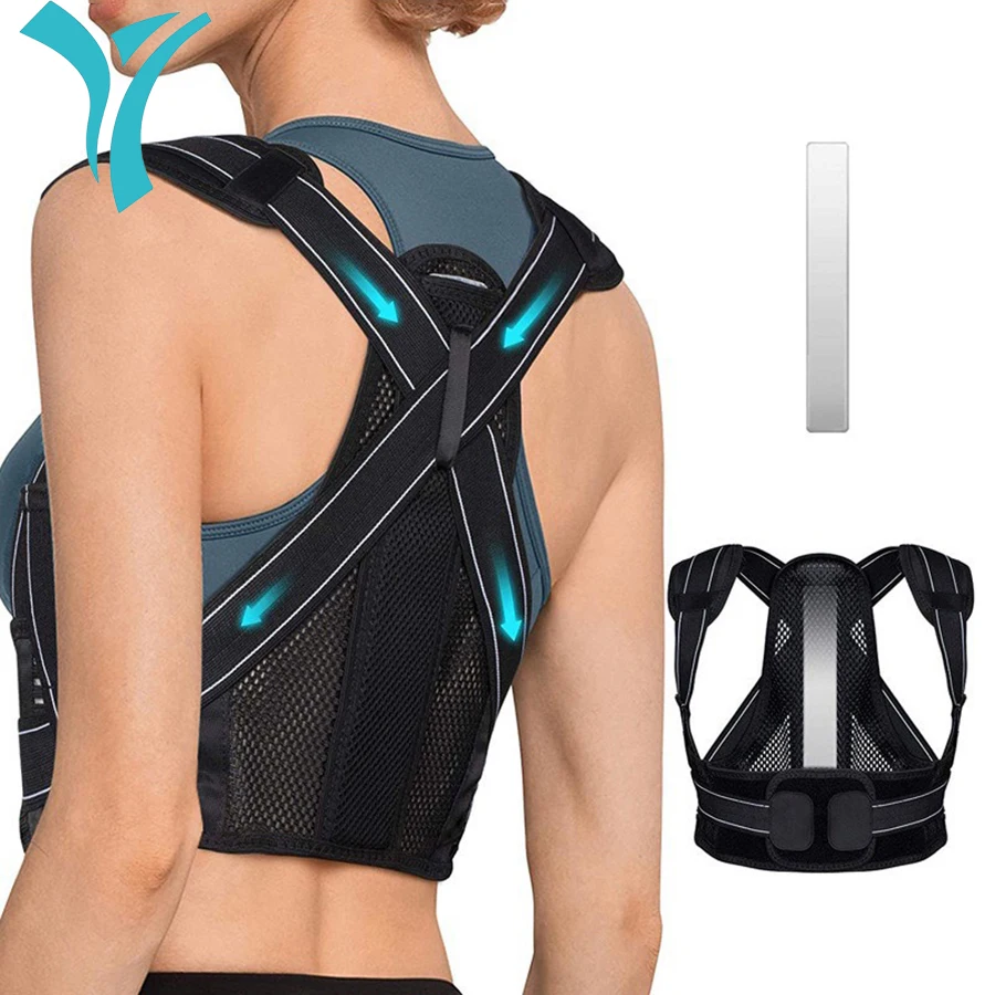 

posture corrector strap Back support Brace with breathable invisible、adjustable for correcting hunchback correction strap