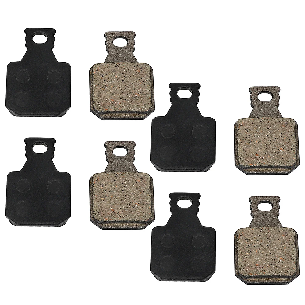 4 Pair Disc Brake Pads Bicycle Resin Disc Brake Pads For Magura For MT5 MT7 Cycling Rectangular Hydraulic Brakes Pad Parts