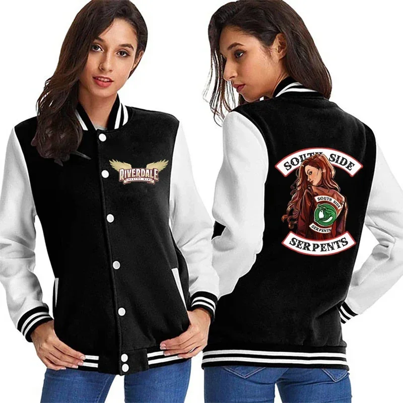 

Riverdale fashion baseball jacket personality baseball uniform casual daily outdoor jacket baseball shirt