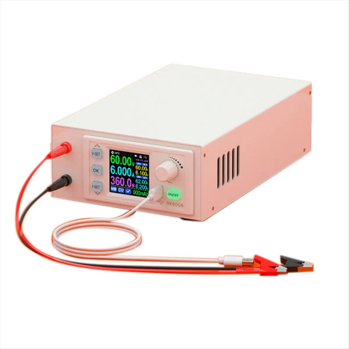 【SPECIAL OFFER】RD RK6006-C 60V 6A 4 Digit AC to DC Adjustable Digital Control Stabilized Lab Bench Power Supply Battery Charging