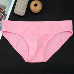 Cueca boxer masculina de algodão, cueca de secagem rápida, sexy, 1 peça