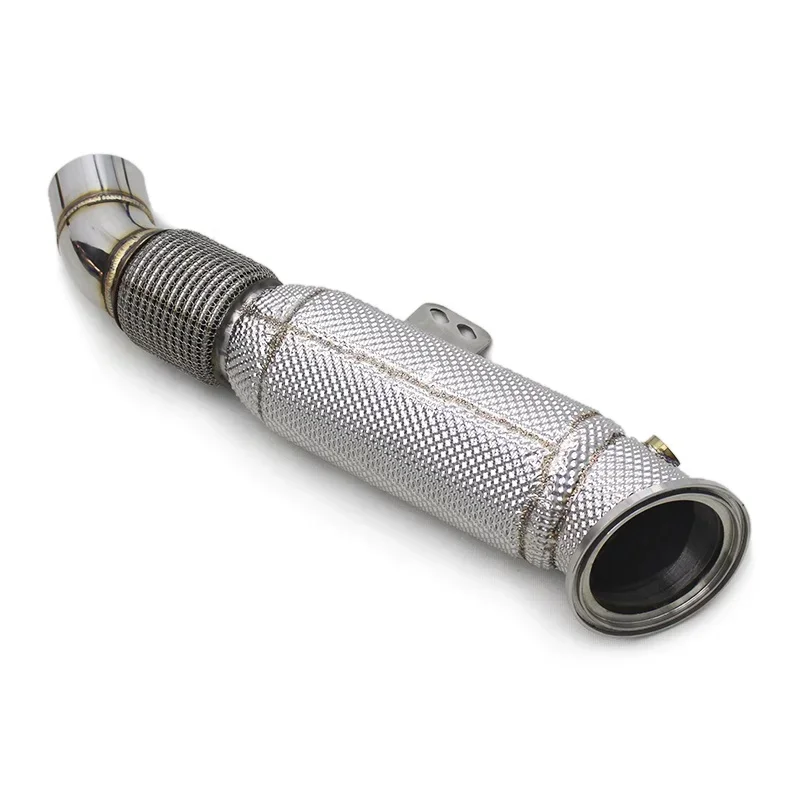 

Секция Высокопроизводительные трубы ответвление даунпайпа Выхлопная труба с для A90 3.0T 2017-2023