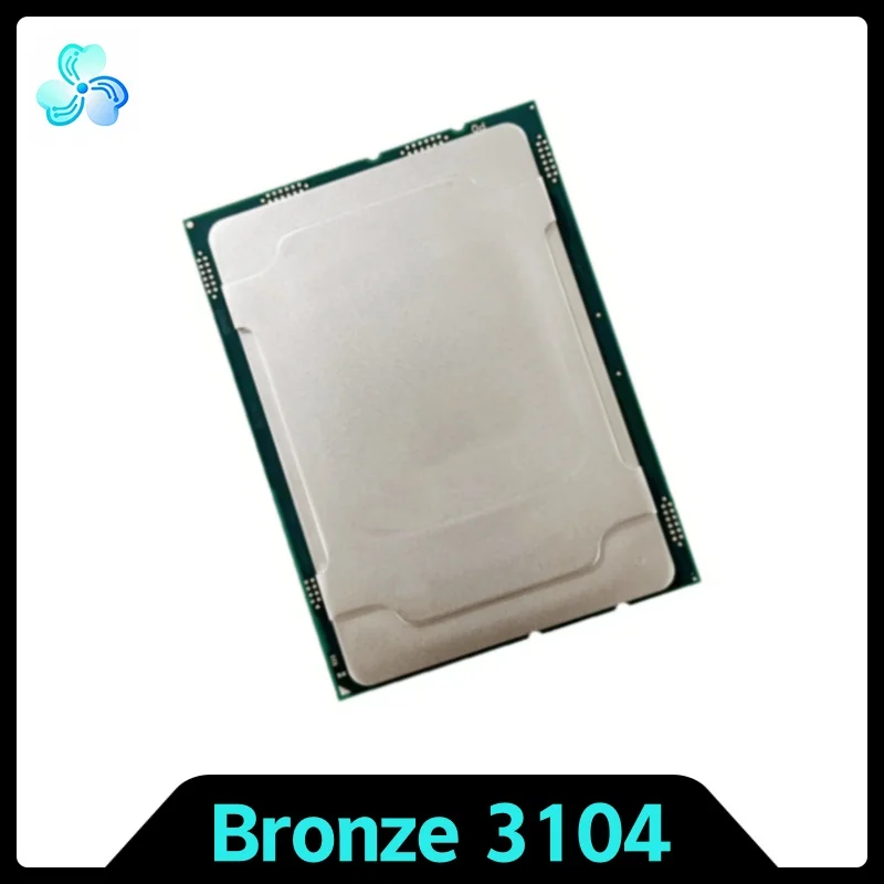 Xeon Bronze 3104 CPU SR3GM 1.7GHz 8.25MB 6-Cores 6-Thread 85W LGA3647 CPU Processor for server motherboard BRONZE3104