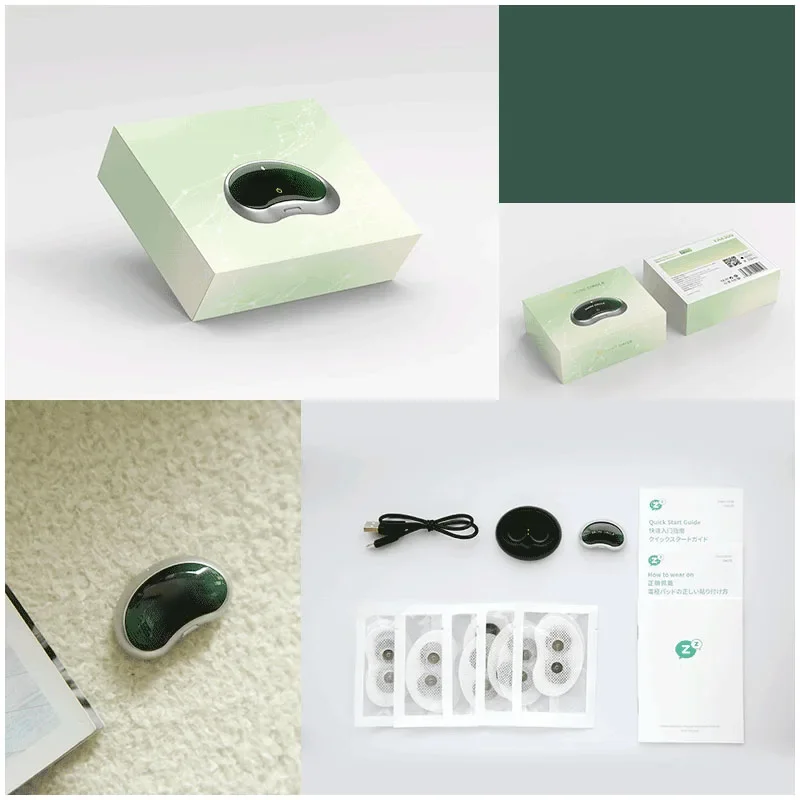 Nuevo YA4300 antironquidos inteligente, intervención de Apnea inteligente, pulso de frecuencia media y baja, antironquidos para el hogar