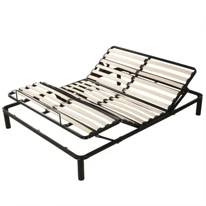 Premium Electric Adjustable Slat Bed Base with Headboard Home Furniture Bedroom Furniture