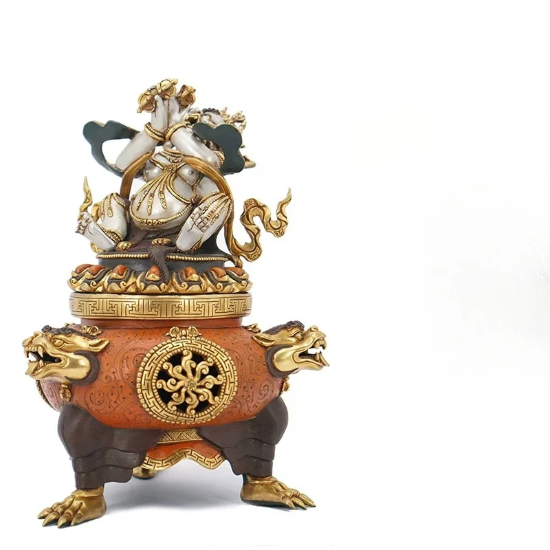 Handmade Buddha Statue Gang Incense Burner Sakya Handicraft Boutique