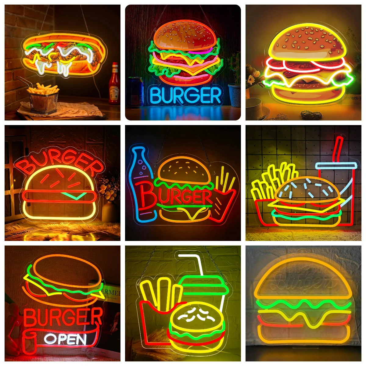 Philly Cheesesteak Neon Sign USB Dimmable LED Light For Fast Food Restaurant Diner Food Truck Kitchen Wall Decor Signboard Light