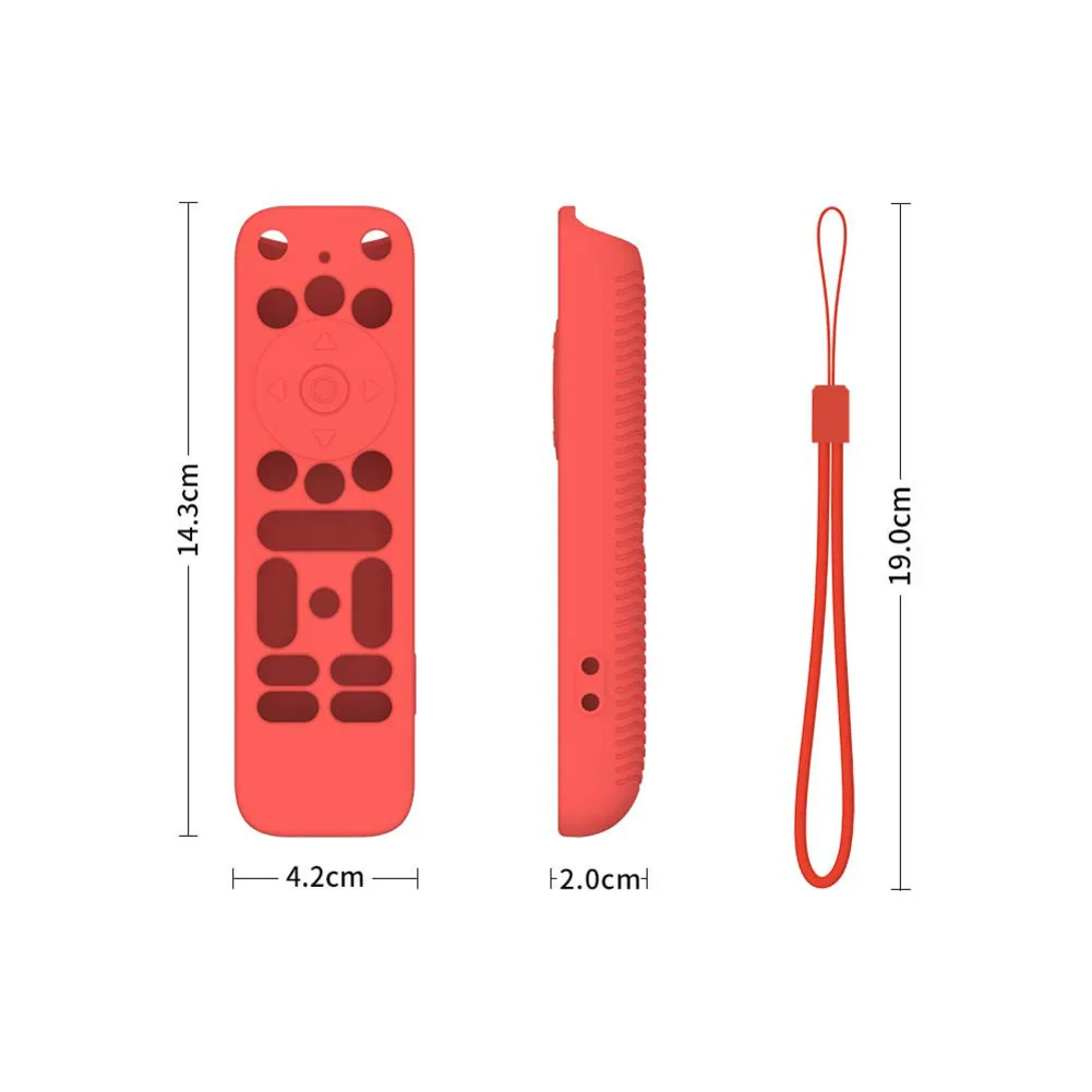 New Silicone Case For Onn-4K PlusPro Remote Case Anti-slip Remote Control Case Lightweight Shockproof Grip Vibrant Color Options
