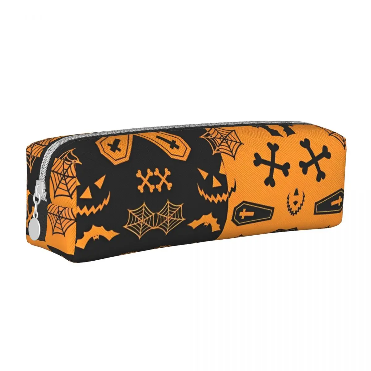 New Halloween Pumpkins Ghosts Pencil Case Trick Treat Kawaii Pencilcases Pen Box Kids Bags Students School Cosmetic Stationery