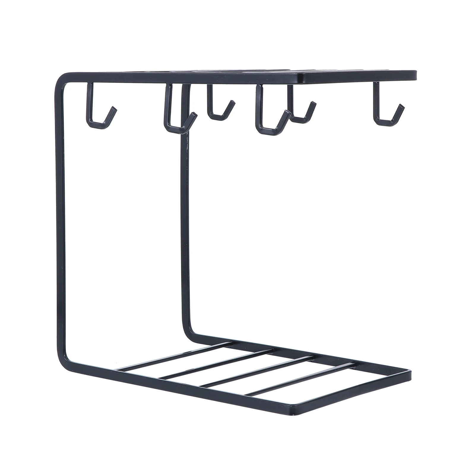 

Iron Holder Bottle Rack Glass Storage Hook Draining Shelf Kitchen Tool Coffee Cup Display Rack Drain Cup Holder Upside Down