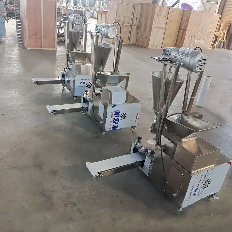 Roll Type Old Noodle Bun Machine for Canteen Automatic Imitation Manual Bun Maker Commercial Small Desktop Bun Machine