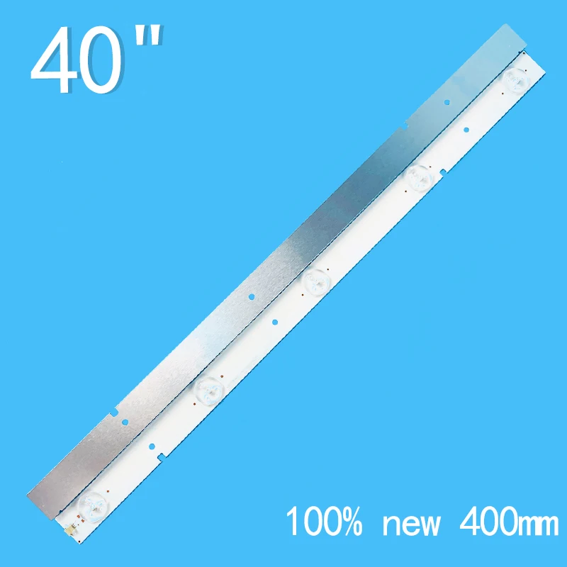 New 8PCS/lot 400mm 5LEDs 3V For 40