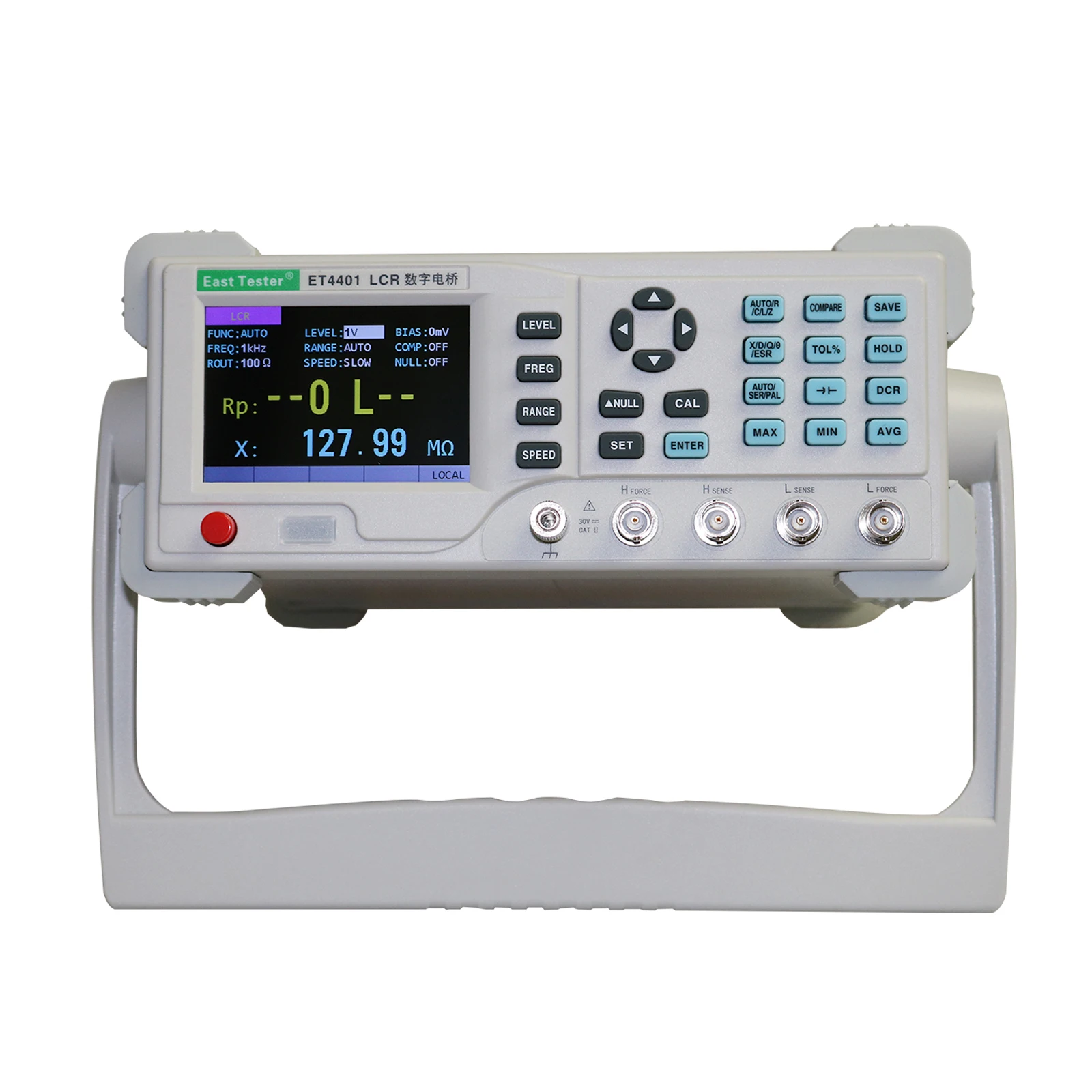 ET4401 Desktop LCR Meter Inductance Capacitance Meter LCR Tester for Measuring 10KHz 10 Fixed Frequencies