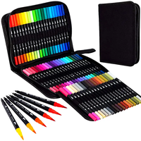 Double-headed Marker Pens, Painting Watercolor Pens, Art Special Hook Line Pen Set, Perfect Gift for Christmas, New Year