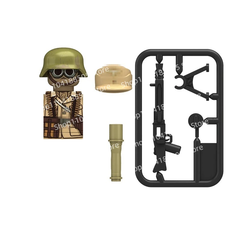 MOC militaire bouwstenen, mensen, infanterie van derden, stormtroopers, snippers, officieren, bewakers