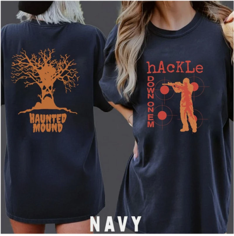 Haunted Hill Hackle CS Fan Unisex T-Shirt, Pure Cotton, Couple Streetwear, Pure Cotton Shirt  oversized t shirt harajuku