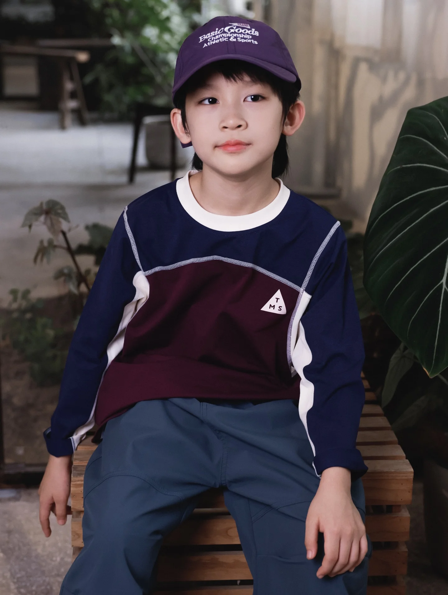 Somidir Outdoor Long Sleeve T-Shirt for Boys Quick Dry Breathable Moisture Wicking Spring Autumn Kids Sportswear Top