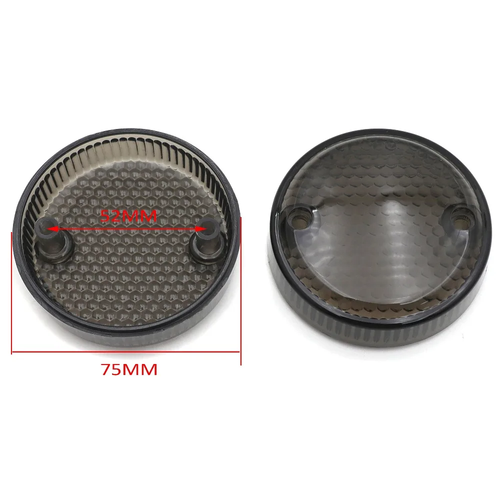 Smoke Motorcycle Turn Signal Lens for Honda 1987-2003 Magna VF750C，Shadow Spirit 1100 1987-2007