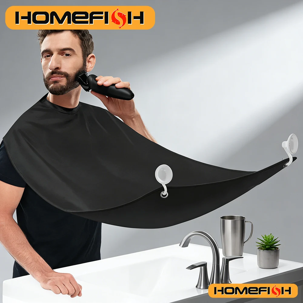 Beard Shaving Bib for Men – Easy Cleanup Apron 4