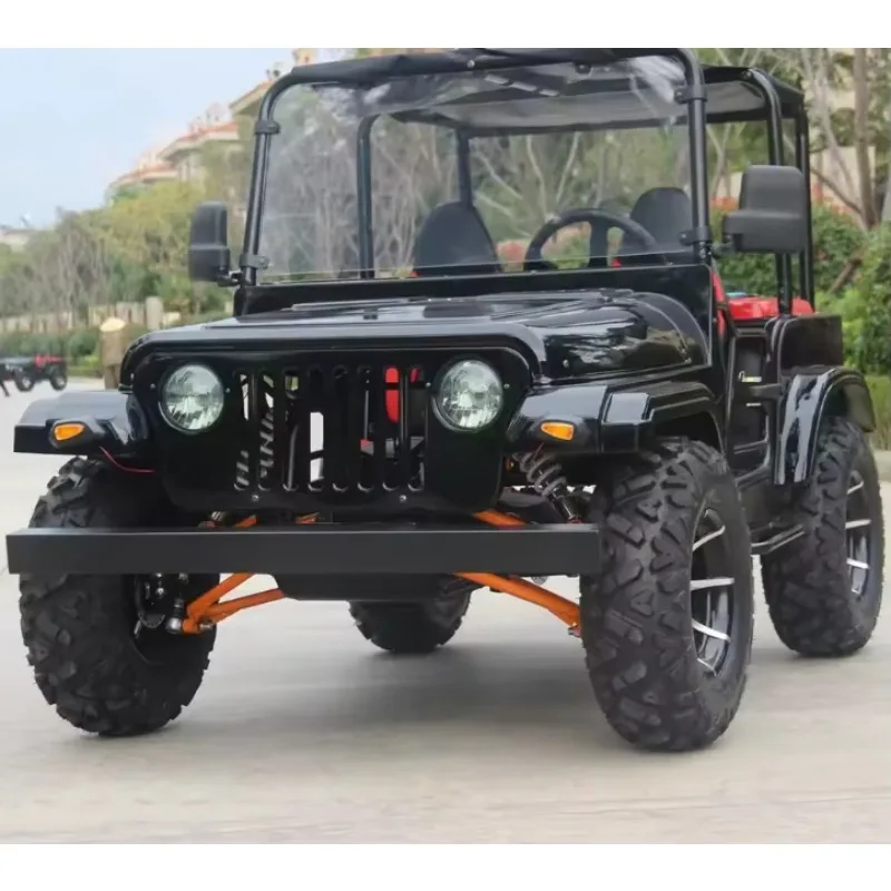 Yzhgb4X4 ATV Electric Quad UTV Four Stroke Fully Automatic Adult Off-Road Motorcycle with Reverse Gear