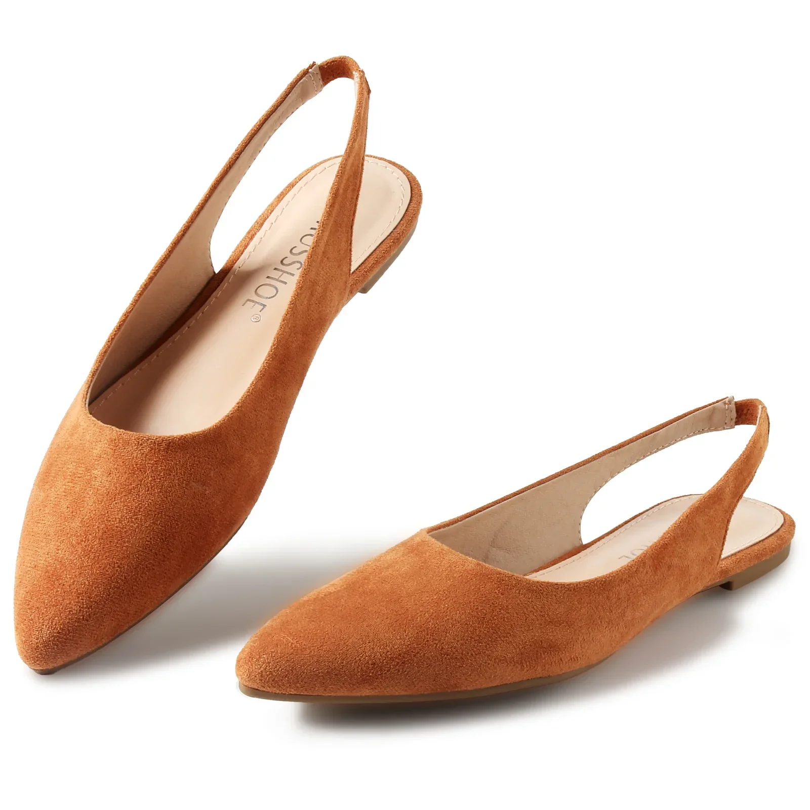 Women's Flats Shoes Pointed Toe Comfortable Slip On Ballet Flats Dressy Date Comfort Office Work All the Season Slingback Flats