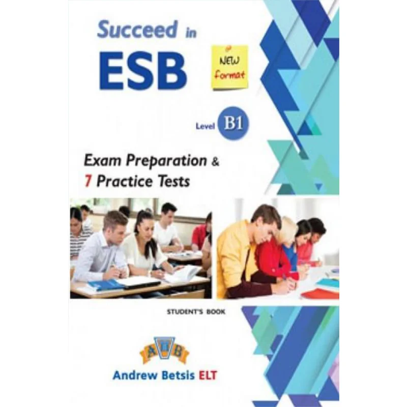 تم النجح في ESB B1 7 TESTS SelfStudy Edition Andrew Betsis Lawrence Mamas Global ELT 9781781649060 Book #1