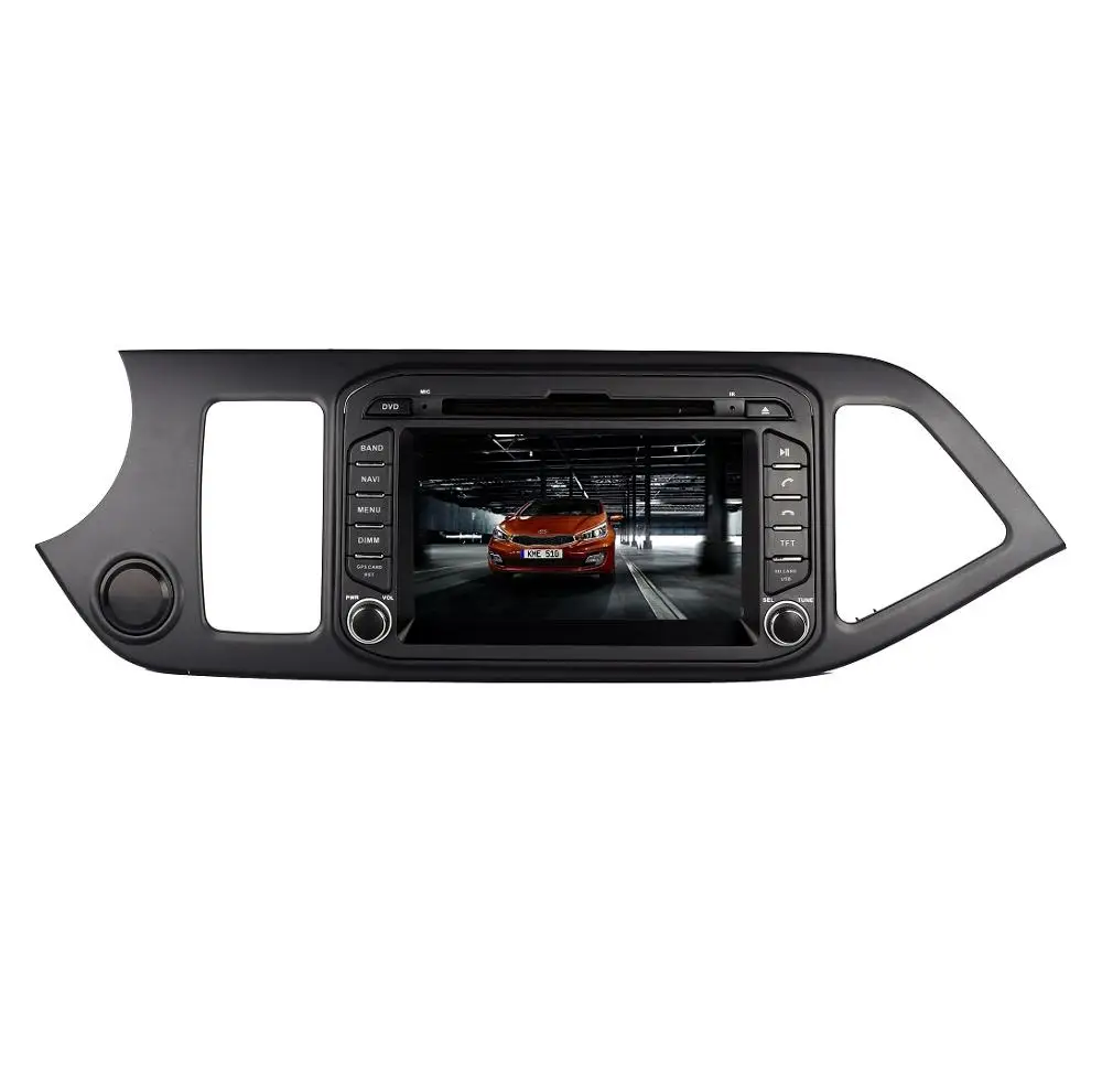 

Автомобильный DVD-ПЛЕЕР с 9-дюймовым сенсорным экраном Android 10.0 для KIA PICANTO MORNING 2011- с автомобильным MP5-плеером, радио, WIFI