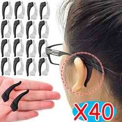 Wholesale Silicone Anti-slip Ear Hooks Glasses Leg Ear Sleeve Bracket Fastener Clear Grips Eyewear Holder Eyeglasses Accessories