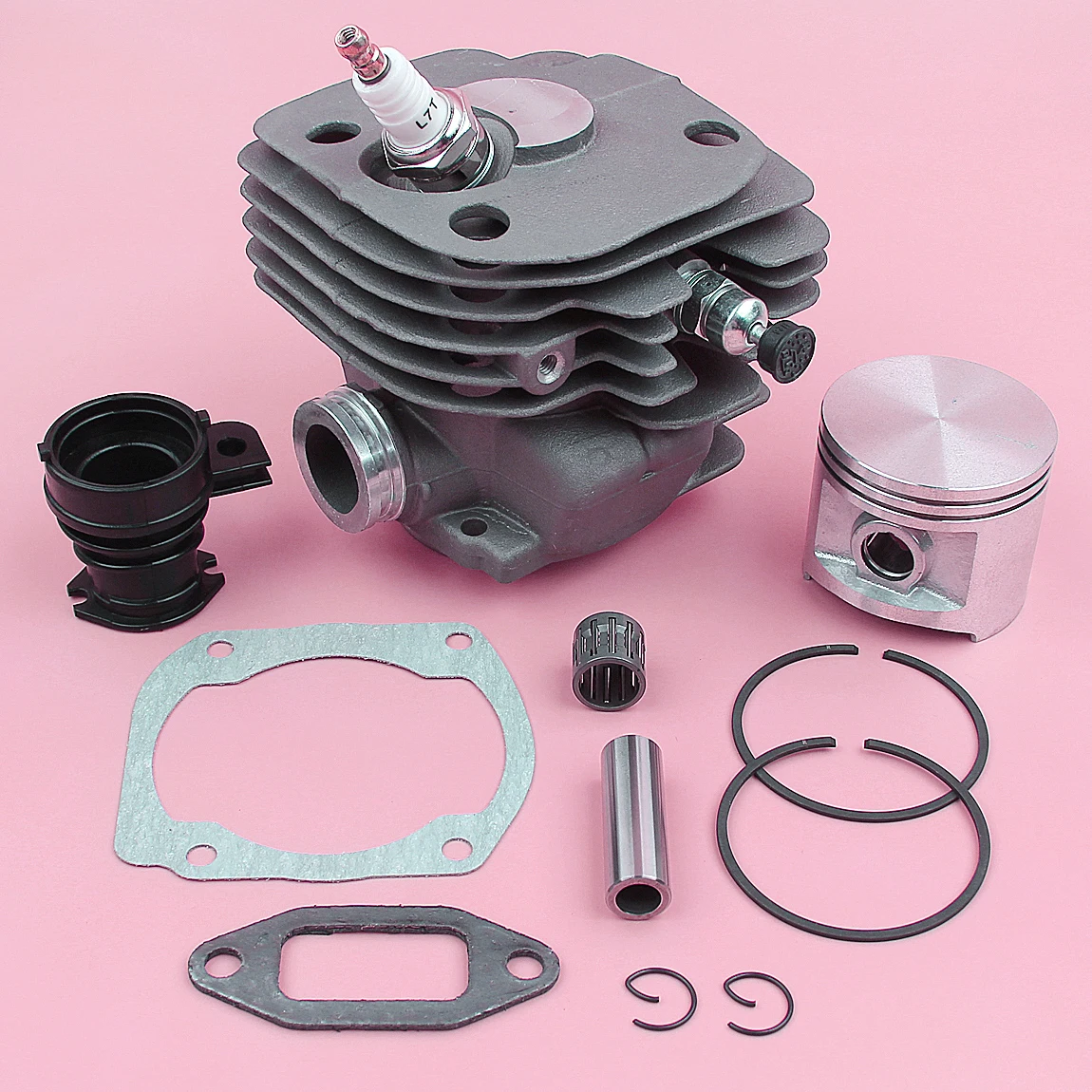 

50mm Cylinder Piston Intake Manifold Kit For Husqvarna 365 362 371 372 XP Chainsaw Engine Motor Parts 503909271 503743901