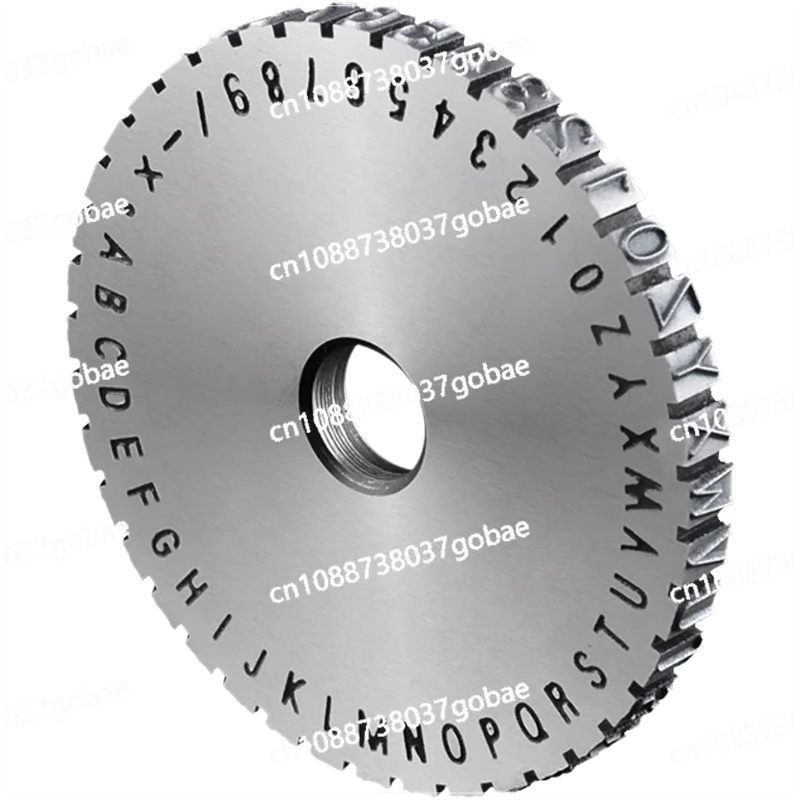 

Manual marking Steel printing word wheel accessories Coding pitting line word disk word height 2, 2.5/3/4/5/6 mm optional