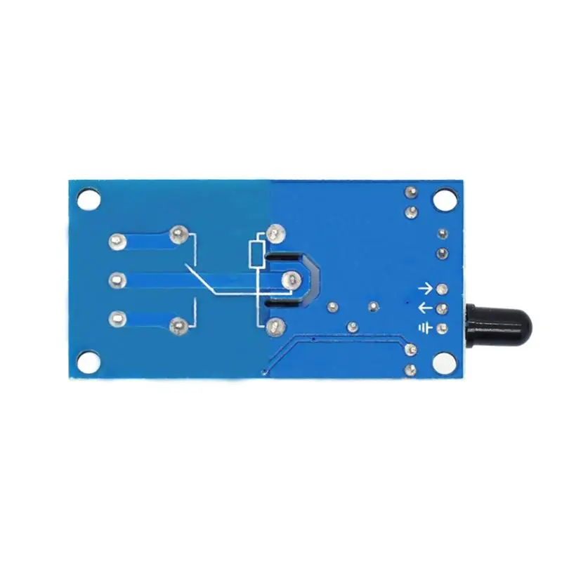 IR Infrared Flame Detection Sensor Module 1 Channel 5V 12V Fire Alarm Relay for  STEM Education Projects