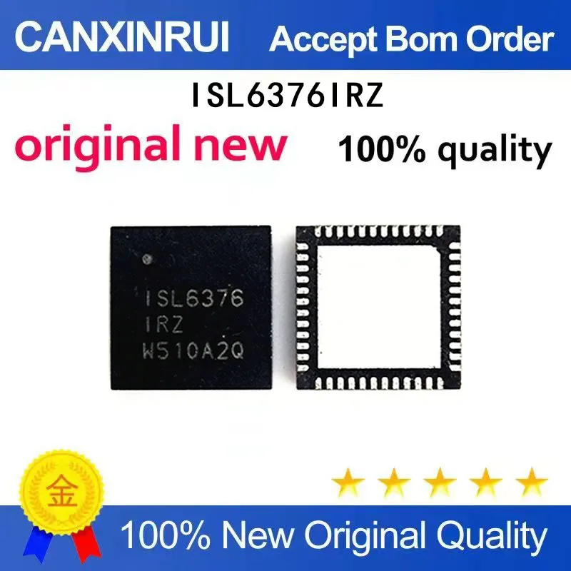 

(5-100 Pieces) ISL6376IRZ ISL63761RZ ISL6376 QFN brand new