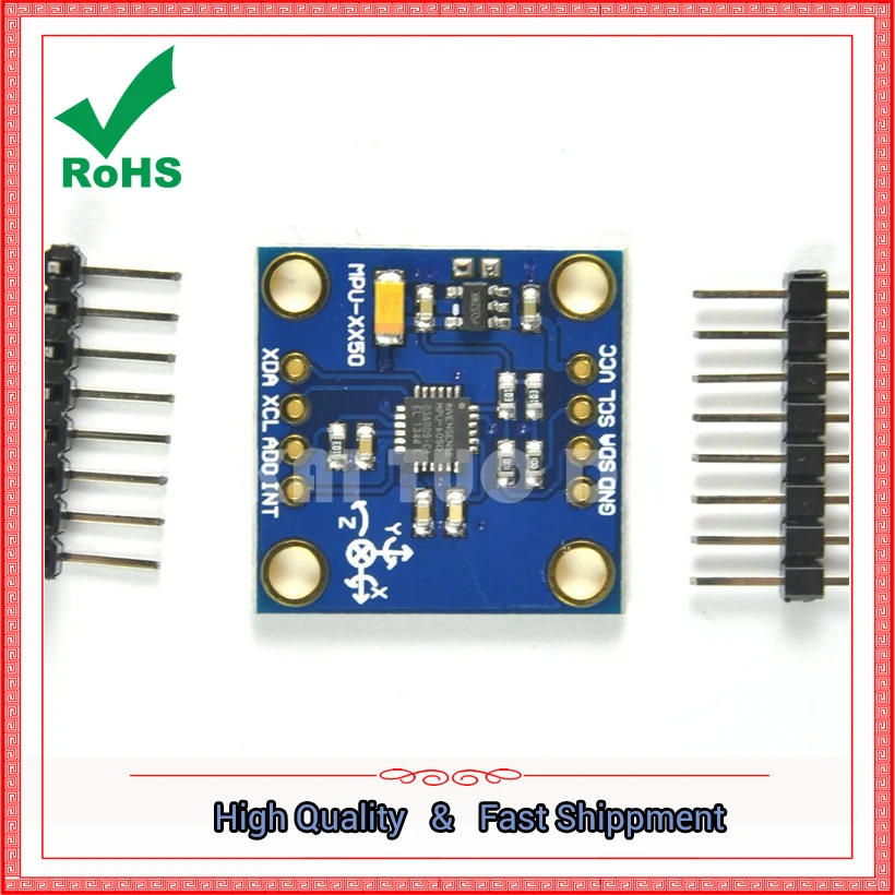 GY-52 MPU-6050/60003 three-axis Gyroscope Acceleration Sensor 6-axis Attitude Tilt Module Board