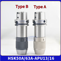 KSK63A HSK63F drill chuck shank HSK50A-APU13 16 08 Integrated self-locking APU self-locking quick change drill shank