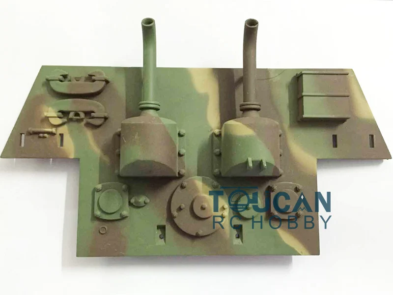 HengLong 1/16 Scale Henschel King Tiger RC Tank 3888A Plastic Rear Plate Panel TH00397