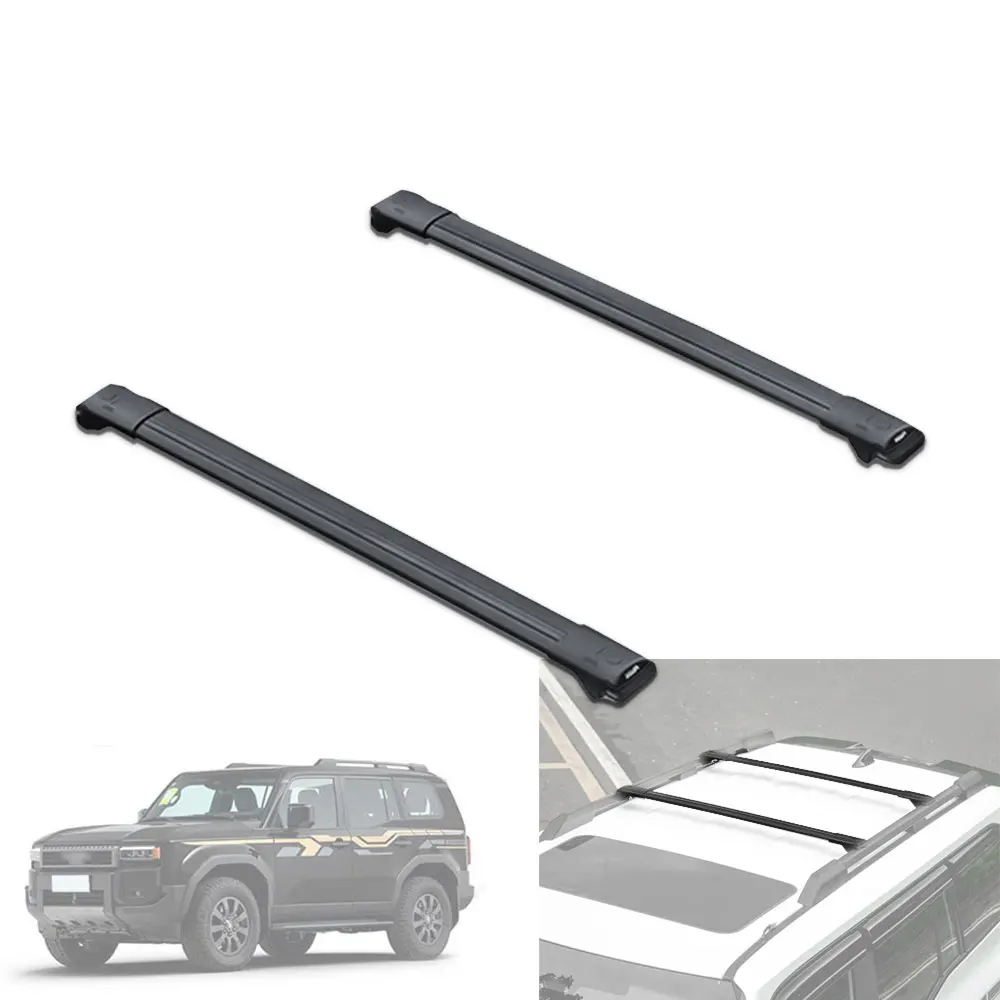 

For Land Cruiser 250 2024 2025 Prado LC250 Roof Racks Cross bar Exterior Upgraded Accessories