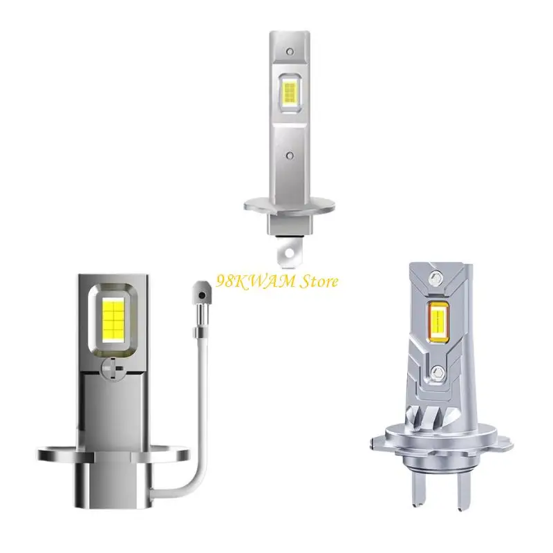 

68UF 2шт H1 3 H7 светодиодные яркие автомобильные противотуманные фары лампы накаливания 6000K