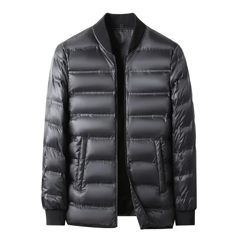 Yeae loose down jacket para homens, casual, quente, solto, para os negócios, inverno