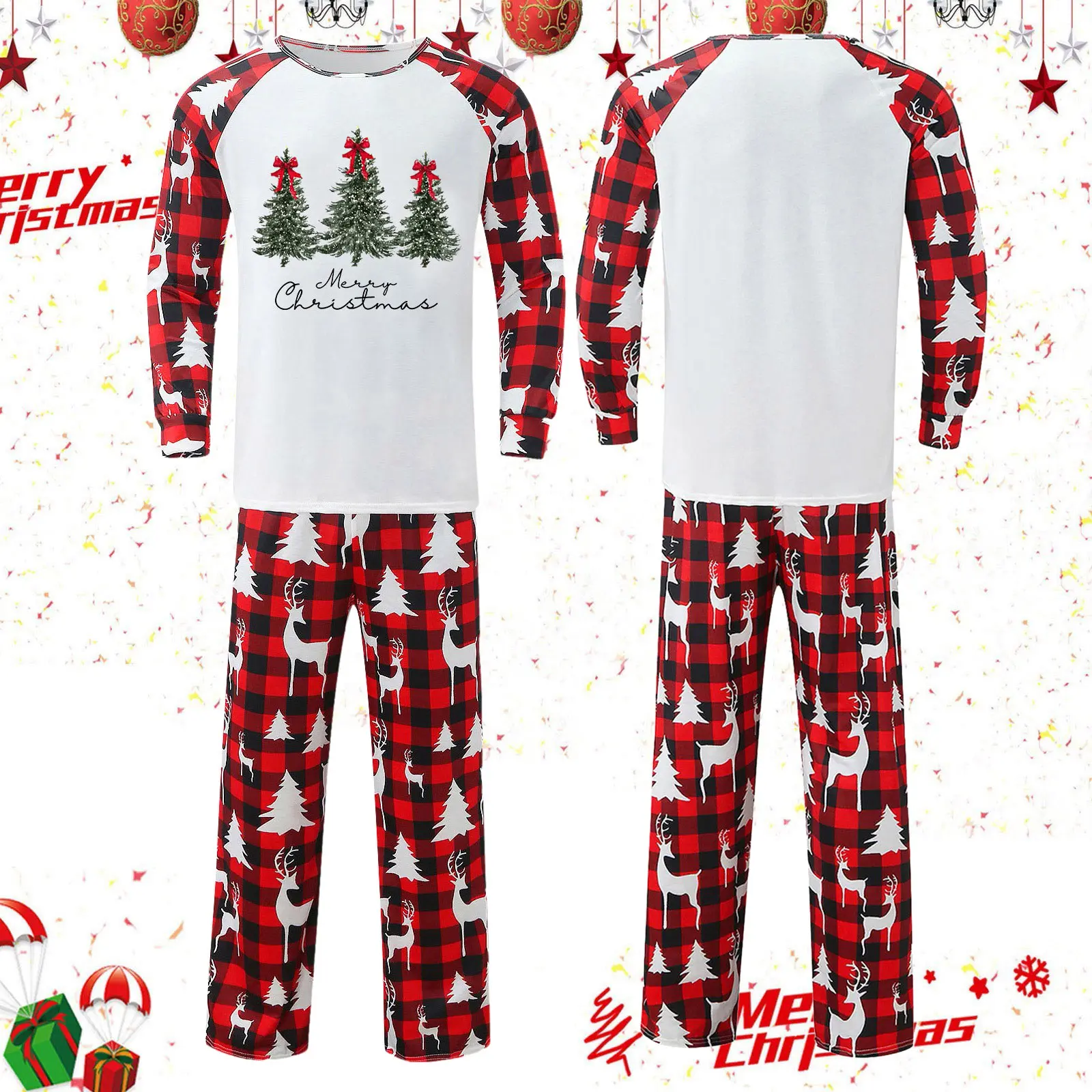 

Christmas Pyjamas Family Set Pyjamas Christmas Partner Women Men Children Christmas Family Matching Pajamas Set Christmas